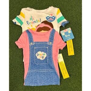 girls size 3T 2 piece mrs rachels shirts